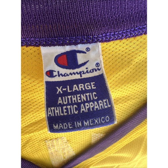 Vintage Los Angeles Lakers Jersey Kobe Bryant #8 Champion Jersey Y2K Sz XL - Picture 2 of 7